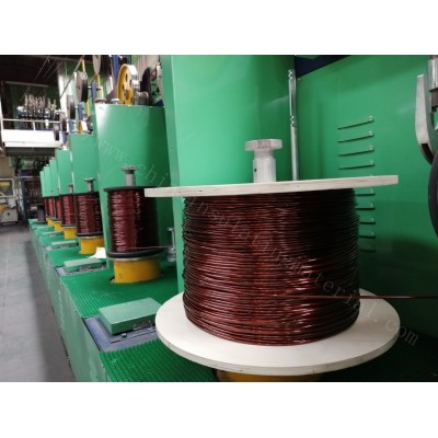 Insulated Enameled Aluminum Wire for Transformers Ei//Aiw 200 Degree